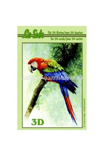 3D-Mini-Pocket-Buch, 12x8 cm, "Tiere" 