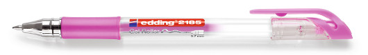 edding 2185 Gel Roller 0,7mm  metallic rosa