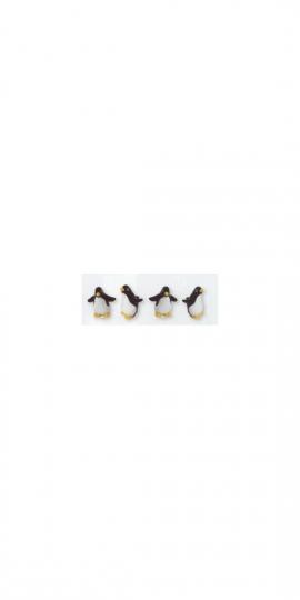 4 Polyresin Pinguine 3cm 