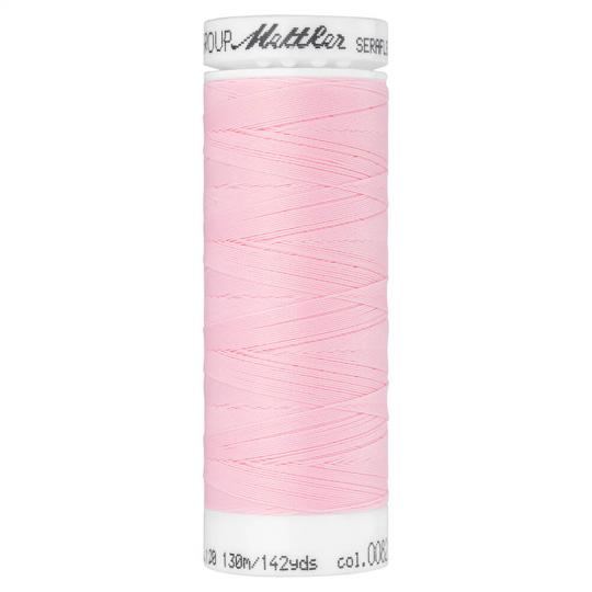 Amann Seraflex elastisches Nähgarn Nr.120 - 130m Rosa | 0082
