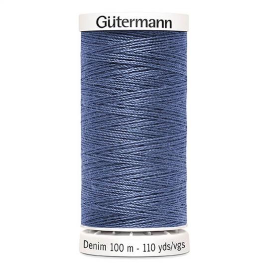 Gütermann Denim Jeans Nähgarn - 100m Blau 6075
