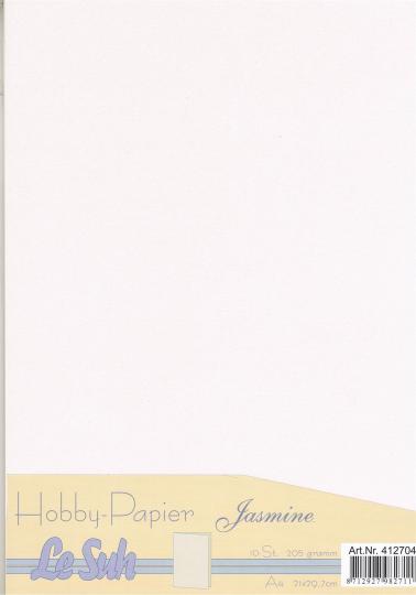 Lesuh Kartenpapier A4  o. Briefumschläge Jasmin Metallic-Perlmutt Kartenpapier rose
