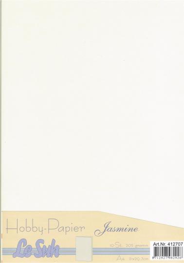 Lesuh Kartenpapier A4  o. Briefumschläge Jasmin Metallic-Perlmutt Kartenpapier hellgrün