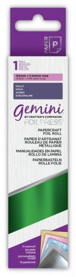 Gemini FOILPRESS Papercraft Heißfolienstempel Folie 12,6 x 500cm Grün