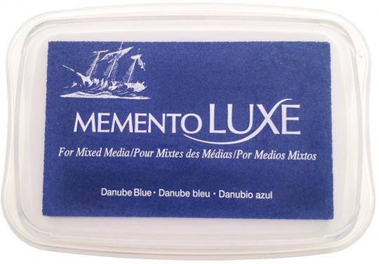 Tsukineko Memento Luxe Stempelkissen Danube Blue
