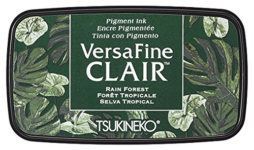 Tsukineko VersaFine clair Stempelkissen Rain Forest / Dunkelgrün