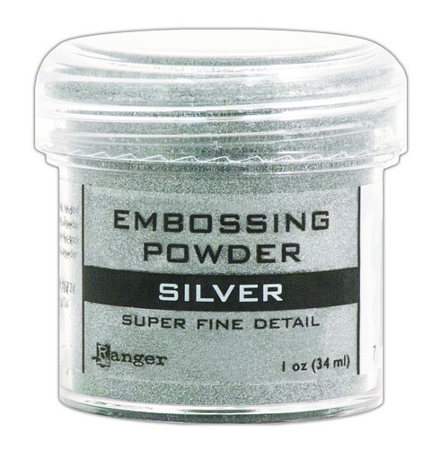 Ranger Embossing Puder 34ml Super fine Silver