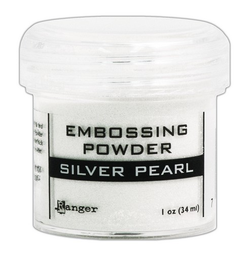 Ranger Embossing Puder 34ml Silver Pearl