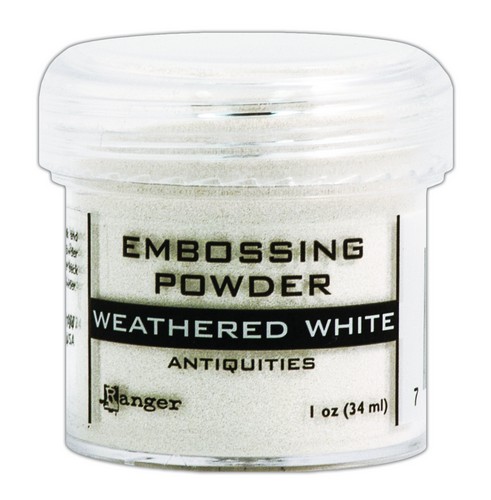 Ranger Embossing Puder 34ml Weathered White
