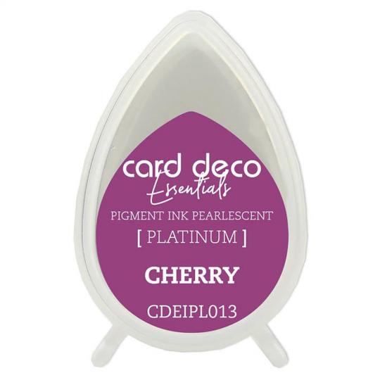 Card Deco Essentials Platinum Stempelkissen Perlmutt Cherry