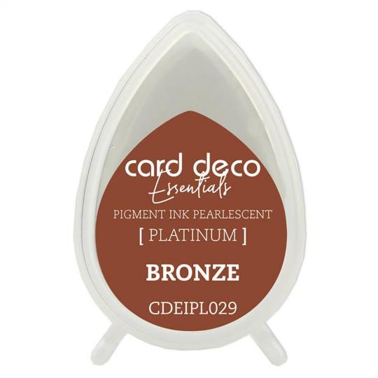 Card Deco Essentials Platinum Stempelkissen Perlmutt Bronze