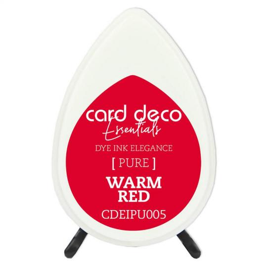 Card Deco Essentials Pure Stempelkissen Warmes Rot