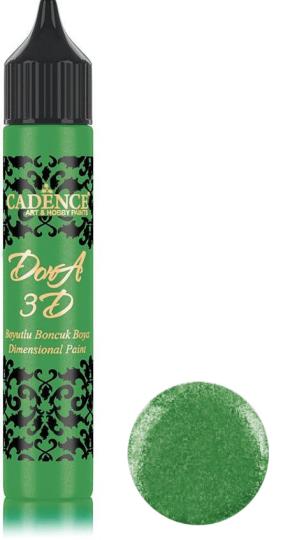 Cadence 3D Dimensional Pen - Dora Metallic 25ml Grün Grün