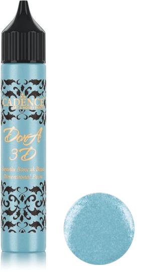 Cadence 3D Dimensional Pen - Dora Metallic 25ml Mintgrün Mintgrün