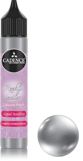 Cadence Perlen Pen - 25ml Metallic Silber Metallic Silber