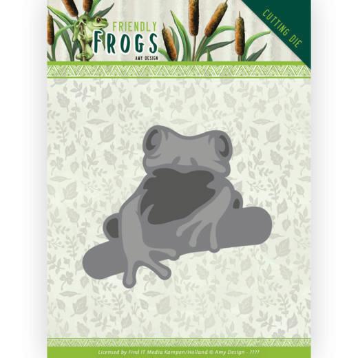 Stanzschablone - Amy Design - Friendly Frogs - Laubfrosch 