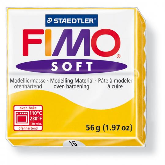 STAEDTLER Fimo Soft 56g sonnengelb