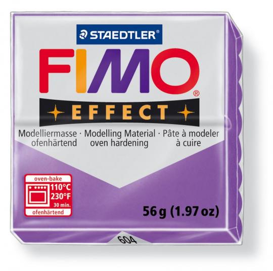 STAEDTLER Fimo Effect 56g Transparent violett
