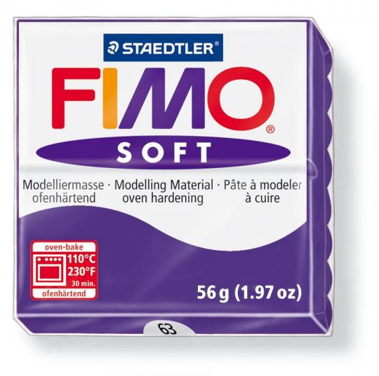 STAEDTLER Fimo Soft 56g pflaume