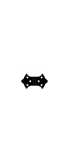 Accucut Zip'eCuts Stanzer Hardware Scharnier Nr.2 