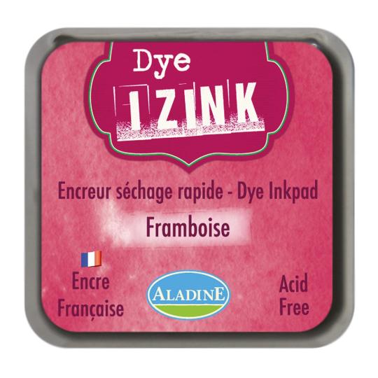 Aladine IZINK DYE Stempelkissen Framboise / Rot Framboise / Rot