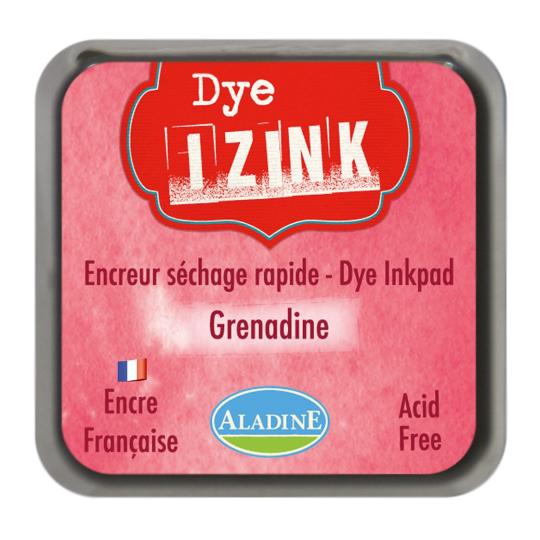 Aladine IZINK DYE Stempelkissen Grenadine / Hellrot Grenadine / Hellrot