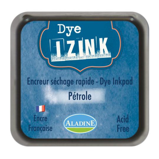 Aladine IZINK DYE Stempelkissen Pétrole / Blau Pétrole / Blau