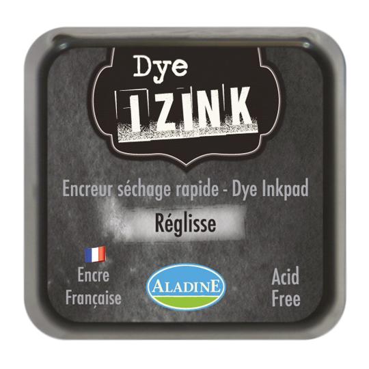 Aladine IZINK DYE Stempelkissen Réglisse / Schwarz Réglisse / Schwarz