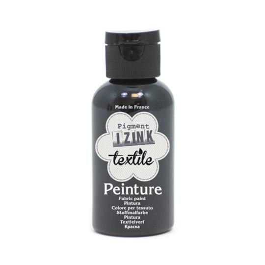 Aladine IZINK Stoffmalfarbe 50ml ASTRAKAN / Schwarz ASTRAKAN / Schwarz