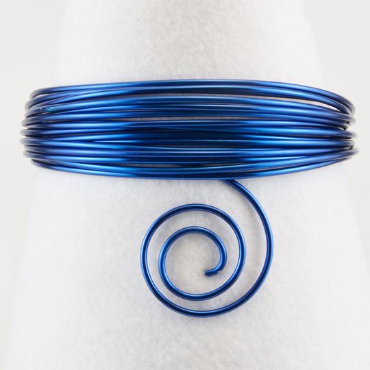 Aluminiumdraht Aludraht 2mm x 5m Royal Blau Royal Blau