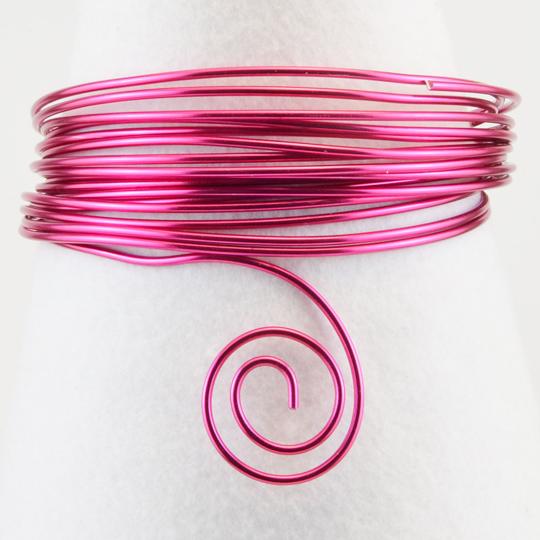 Aluminiumdraht Aludraht 2mm x 5m Strong pink Strong pink