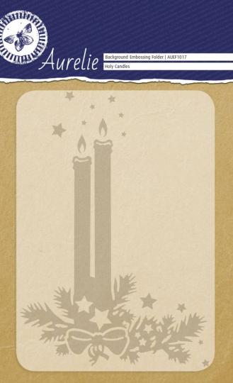 Aurelie Prägefolder Holy Candles Background 