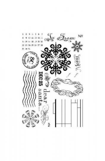 Basicgrey Silikonstempel Clear Stamps 10x15,5cm North pole 