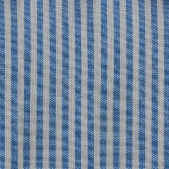 Baumwollstoff Webware Basic mit Muster 45x50cm Streifen Blau / Weiß Streifen Blau / Weiß