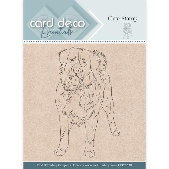 Card Deco Essentials Clearstempel  - Hund 
