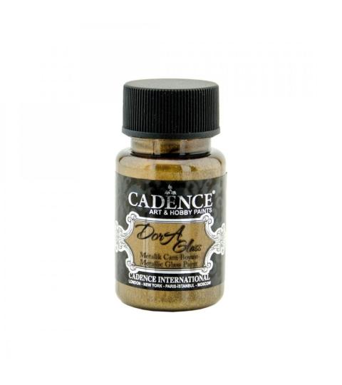 Cadence Dora Glas & Porzellanfarbe Glitzer-Metallic - 50ml Peridot Gold Peridot Gold