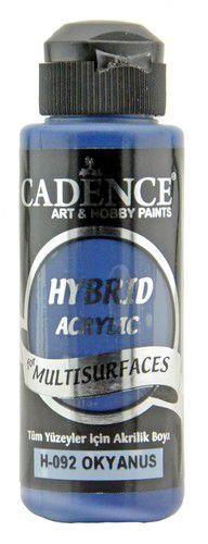 Cadence - Hybrid-Multi-Surface Satin Acrylfarbe - 120ml Ozeanblau Ozeanblau