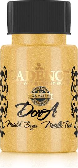 Cadence - Metallic Acrylfarbe - Dora - 50ml Maya-Gold Maya-Gold
