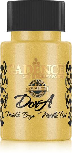 Cadence - Metallic Acrylfarbe - Dora - 50ml Rich Gold Rich Gold