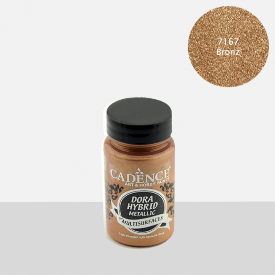 Cadence - Metallic Multi-Surface Acrylfarbe Dora - 90ml Bronze Bronze