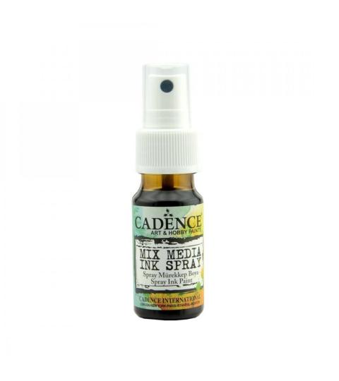 Cadence Mix Media Ink Spray - 25ml Dunkelbraun Dunkelbraun