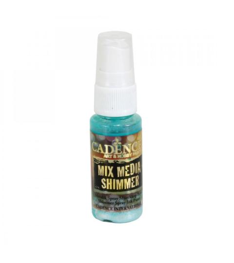 Cadence Mix Media Metallic Shimmer Ink Spray - 25ml Hellgrün Hellgrün