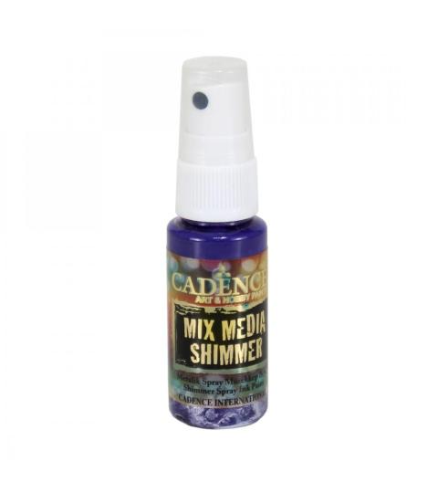 Cadence Mix Media Metallic Shimmer Ink Spray - 25ml Lila Lila