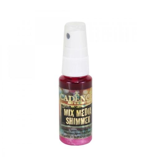 Cadence Mix Media Metallic Shimmer Ink Spray - 25ml Magenta Magenta