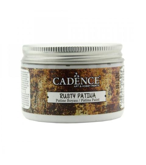 Cadence Rusty Patina  - Rosteffekt Farbe - 150ml Weiß Weiß