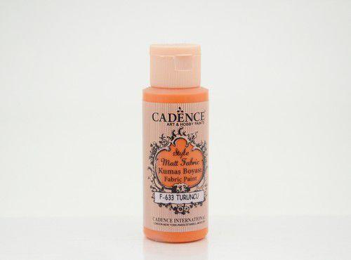 Cadence Textil Style Matt - Stoffmalfarbe - 59ml Orange Orange