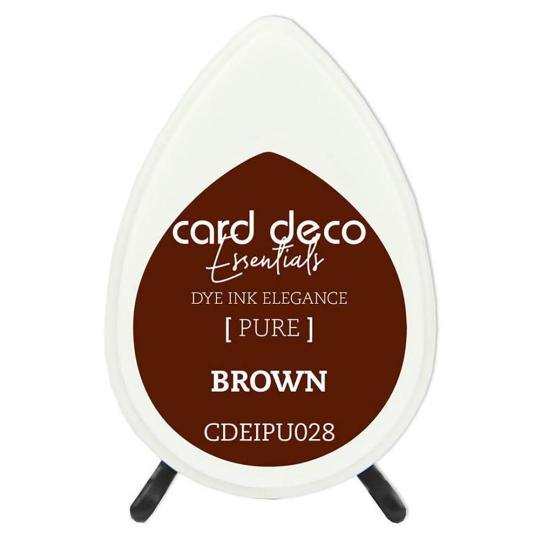 Card Deco Essentials Pure Stempelkissen Braun Braun