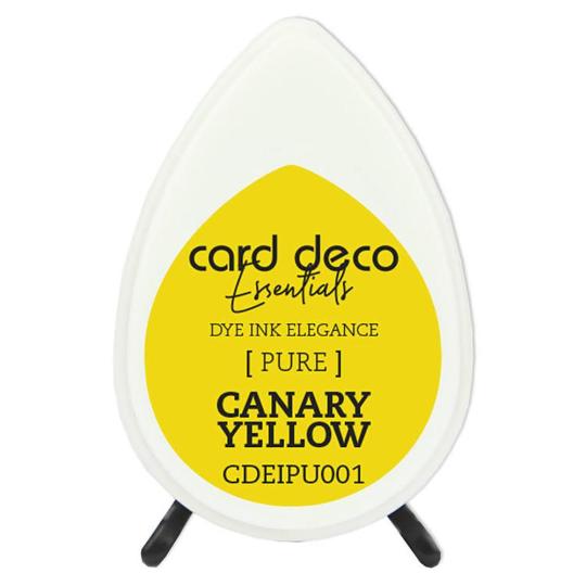 Card Deco Essentials Pure Stempelkissen Gelb Gelb