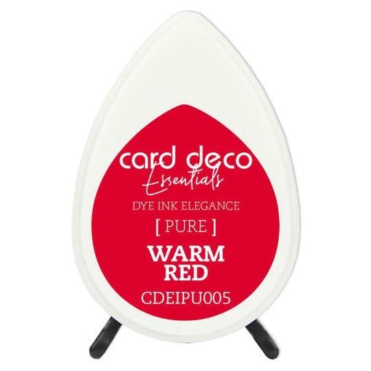 Card Deco Essentials Pure Stempelkissen Warmes Rot Warmes Rot