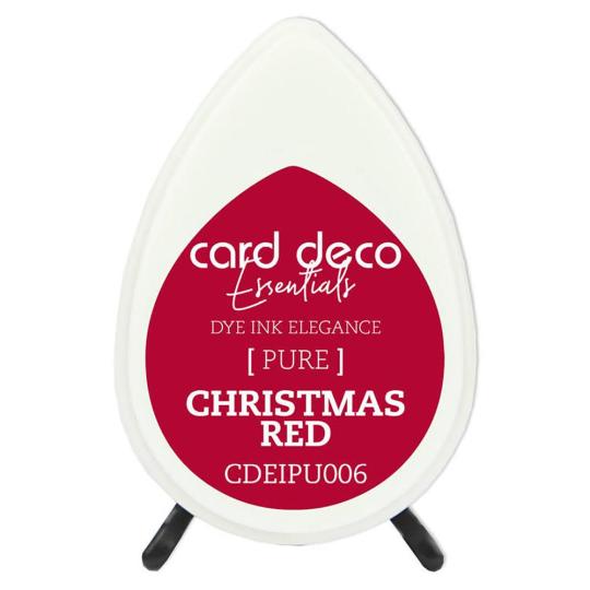 Card Deco Essentials Pure Stempelkissen Weihnachts Rot Weihnachts Rot